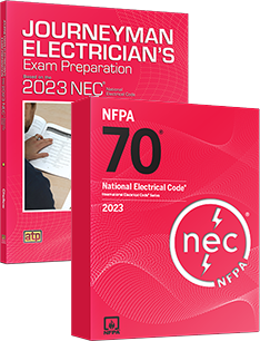 Journeyman Electrician's Exam Preparation Based on the 2023 NEC® - Text/Workbook with NEC® Codebook